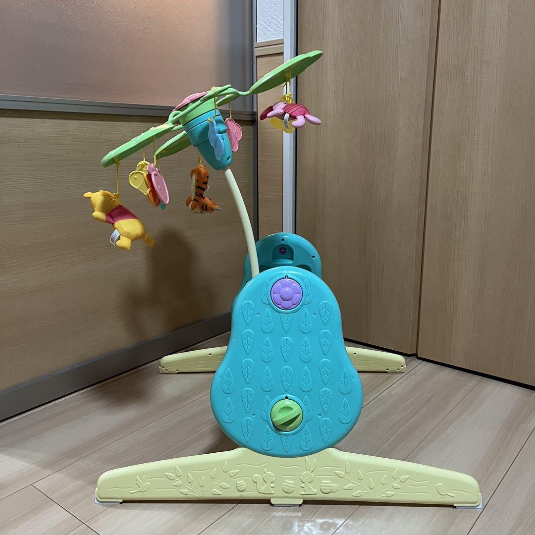 ✨美品✨『タカラトミー』プーさん えらべる回転 6way ジムにへんしんメリー
