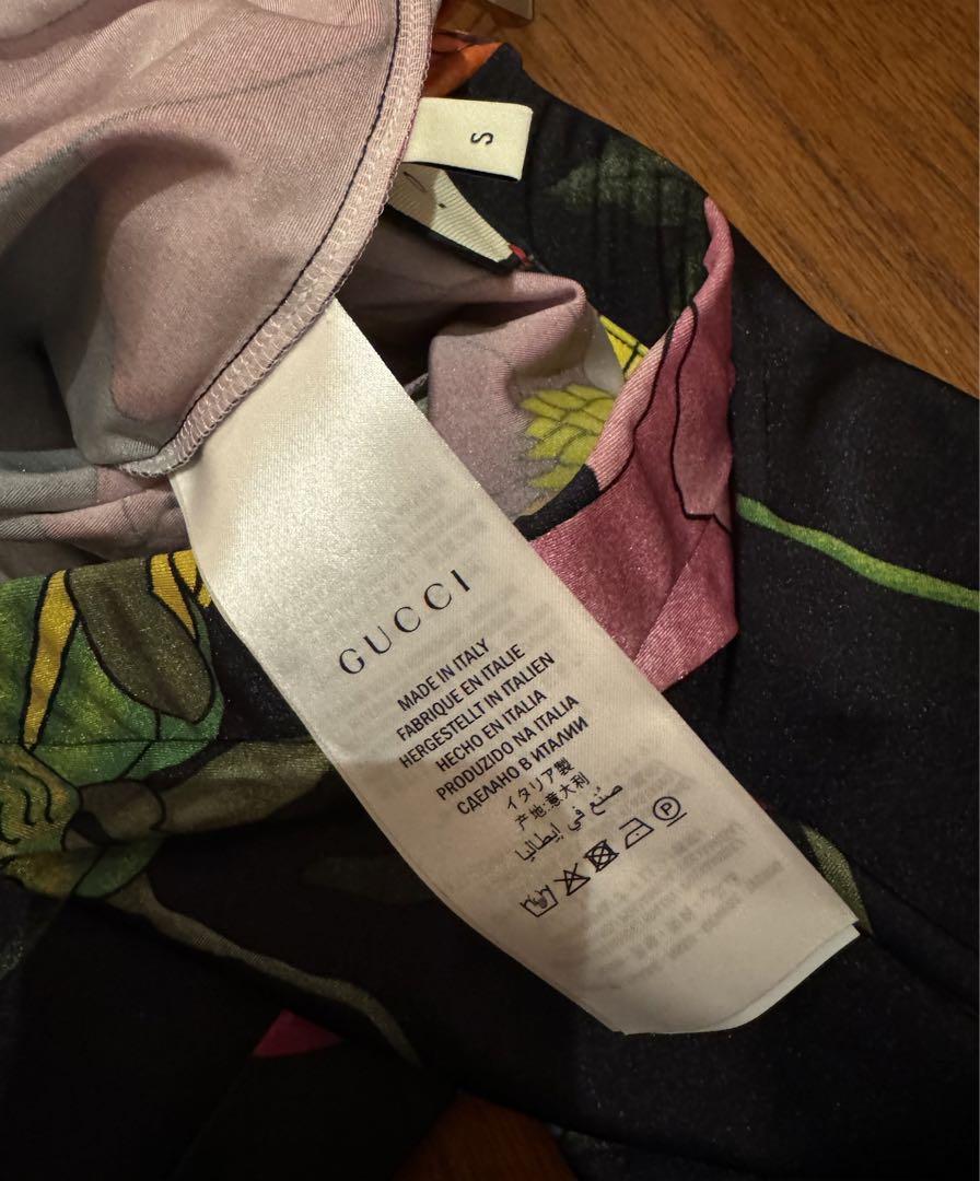 世界有名な 新品未使用】GUCCI ミケーレ グッチ フラワー S スパッツ レッグウェア