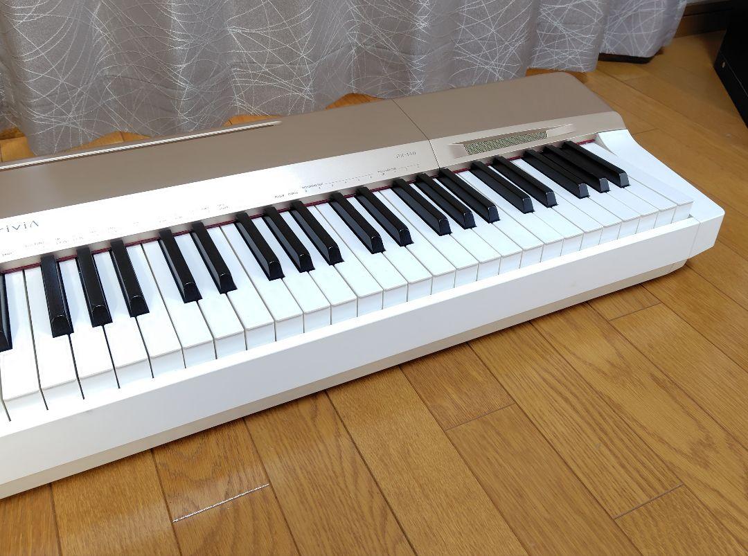 CASIO カシオ Privia PX-160 88鍵盤 シャンパンゴールド Amazon | CASIO(カシオ) 88鍵盤 電子ピアノ Privia PX-160GD
