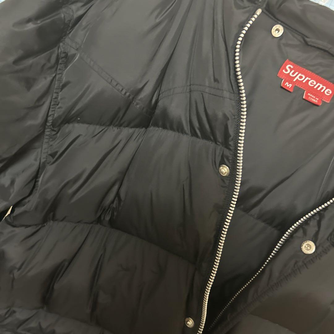 supreme ダウンジャケット 黒 Mサイズ Supreme ダウンジャケット M 黒 - ジャケット・アウター