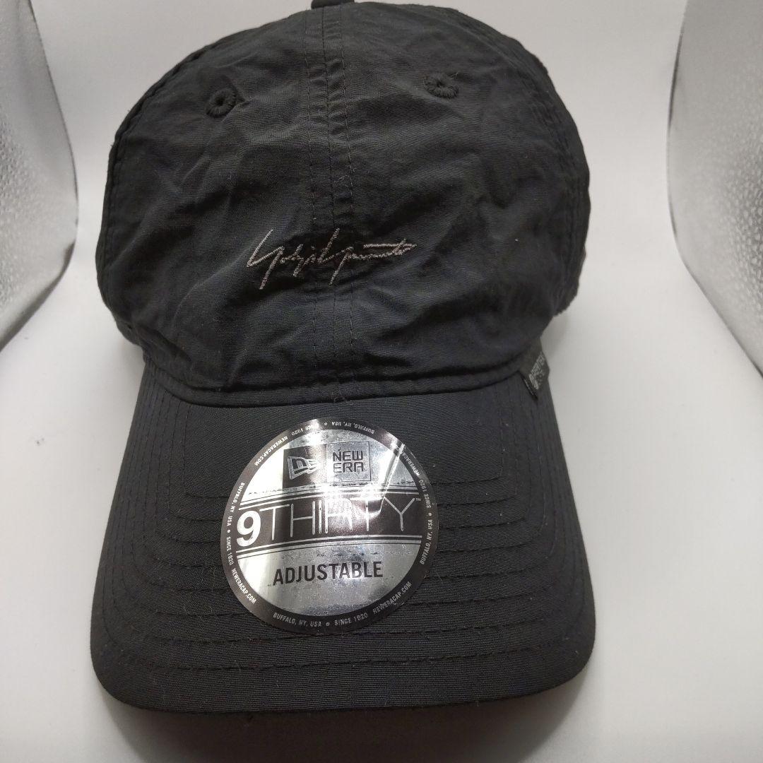 ◆9244 希少デザイン　NEWERA　ヨウジ・ヤマモト　ブラック　アジャスタ