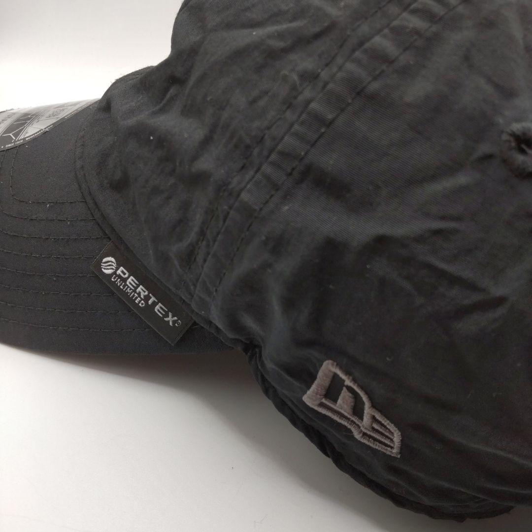 ◆9244 希少デザイン　NEWERA　ヨウジ・ヤマモト　ブラック　アジャスタ
