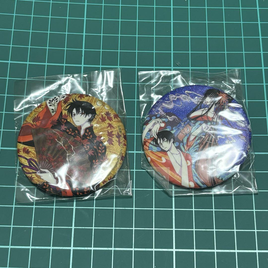 ホリック　缶バッジ　ホログラム　ガチャガチャ　カプセルトイ