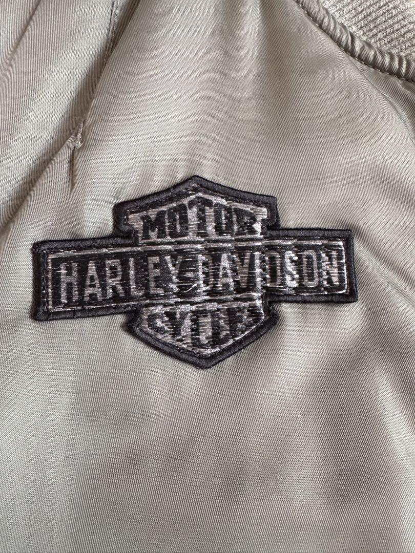 Harley Davidson MA-1ジャケット カーキ