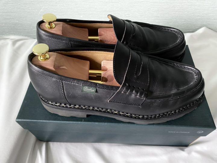 Paraboot パラブーツ ランス ノワール SxQAK-m59052736474 Reims 8.5 黒 通販超特価