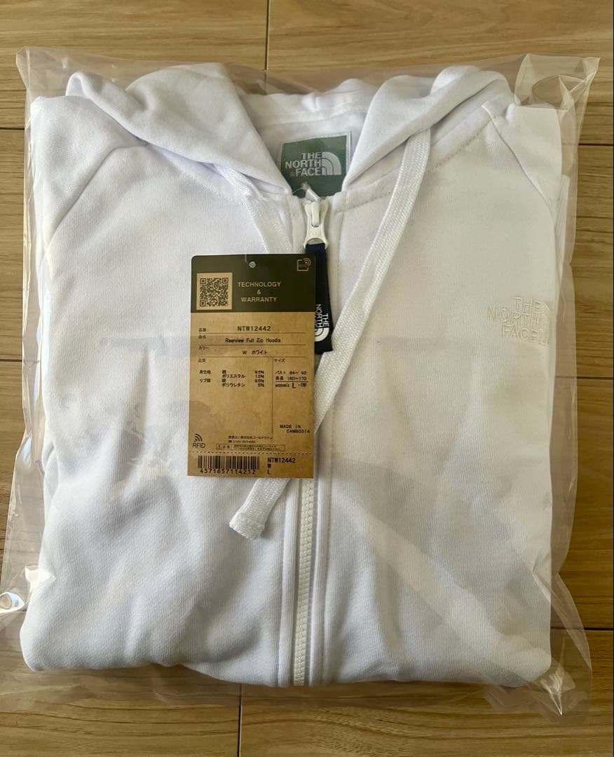 タイムセール❗️新品 ザノースフェイス リアビューフルジップフーディ【Lサイズ】 タイムセール❗️新品 ザノースフェイス リアビューフルジップフーディ【Lサイズ】