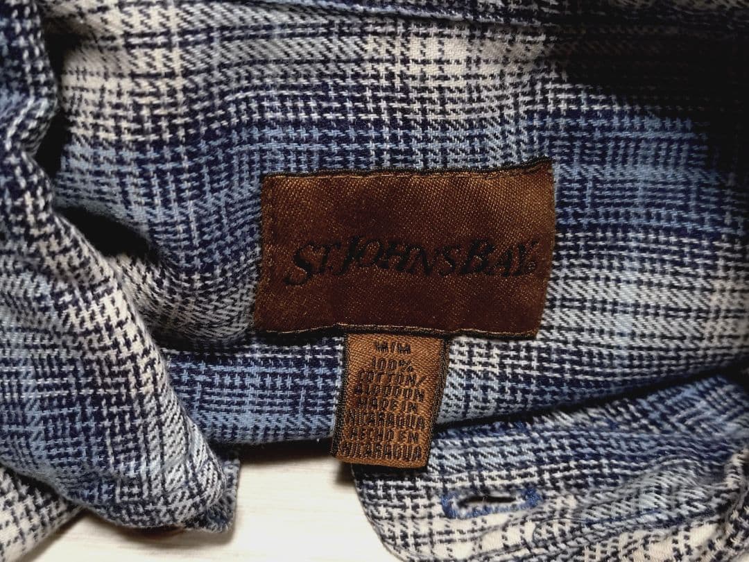 90S ラッセル 前V スウェット『 L』 & セントジョンズベイ B Dシャツ