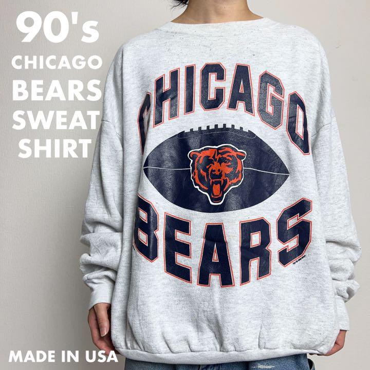 90s CHICAGO BEARS スウェット 古着 NFL VINTAGE 90s CHICAGO BEARS スウェット 古着 NFL VINTAGE
