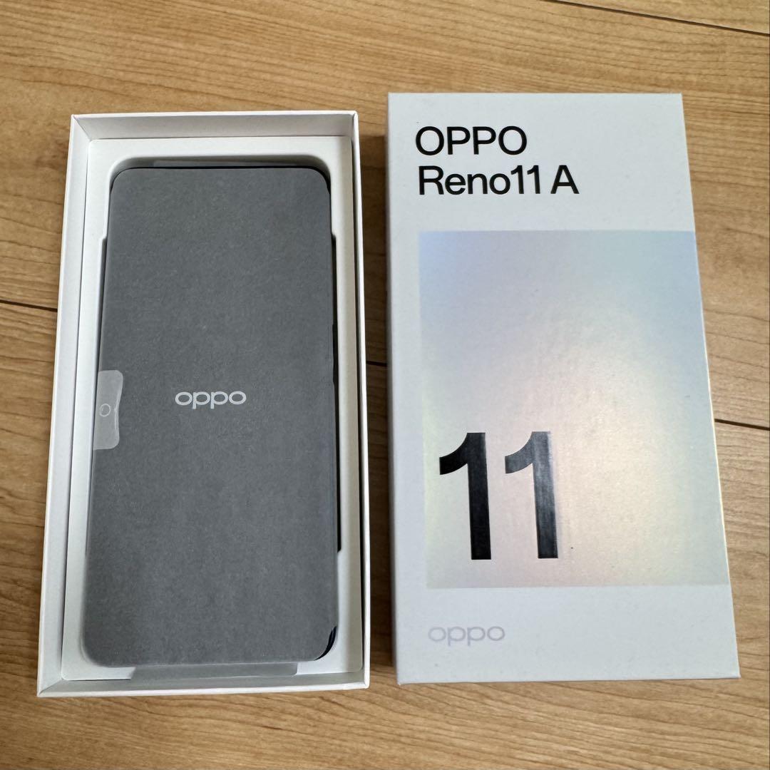 美品 OPPO Reno 11A ダークグリーン Android SIMフリー - メルカリ