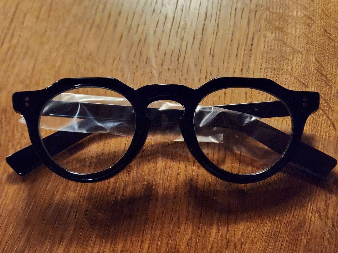 POTATO MEGANE ポテトメガネ デカダンス 黒 クラウンパンド 新品