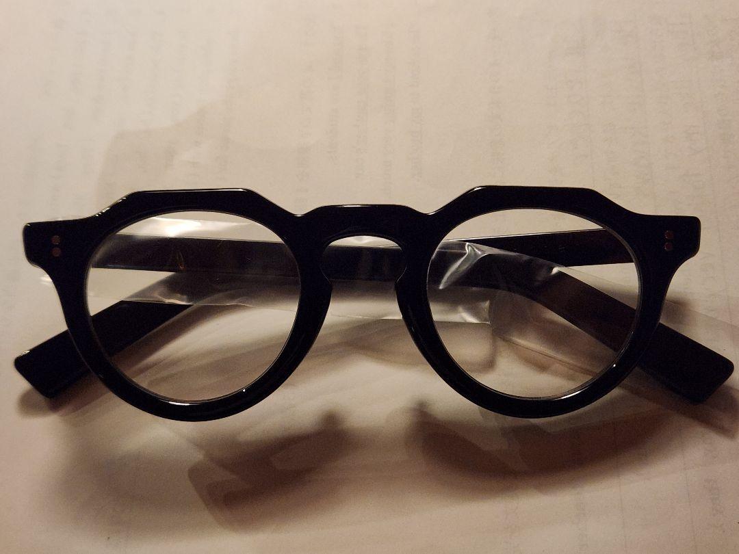 POTATO MEGANE ポテトメガネ デカダンス 黒 クラウンパンド 新品