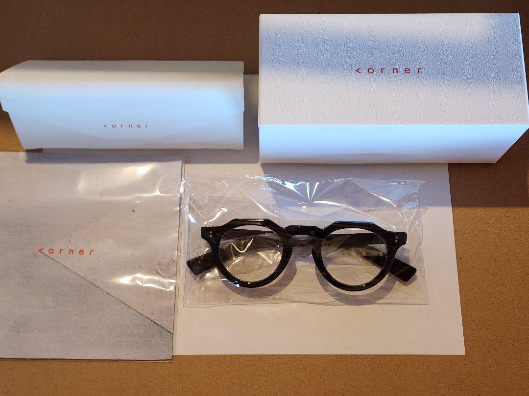 POTATO MEGANE ポテトメガネ デカダンス 黒 クラウンパンド 新品