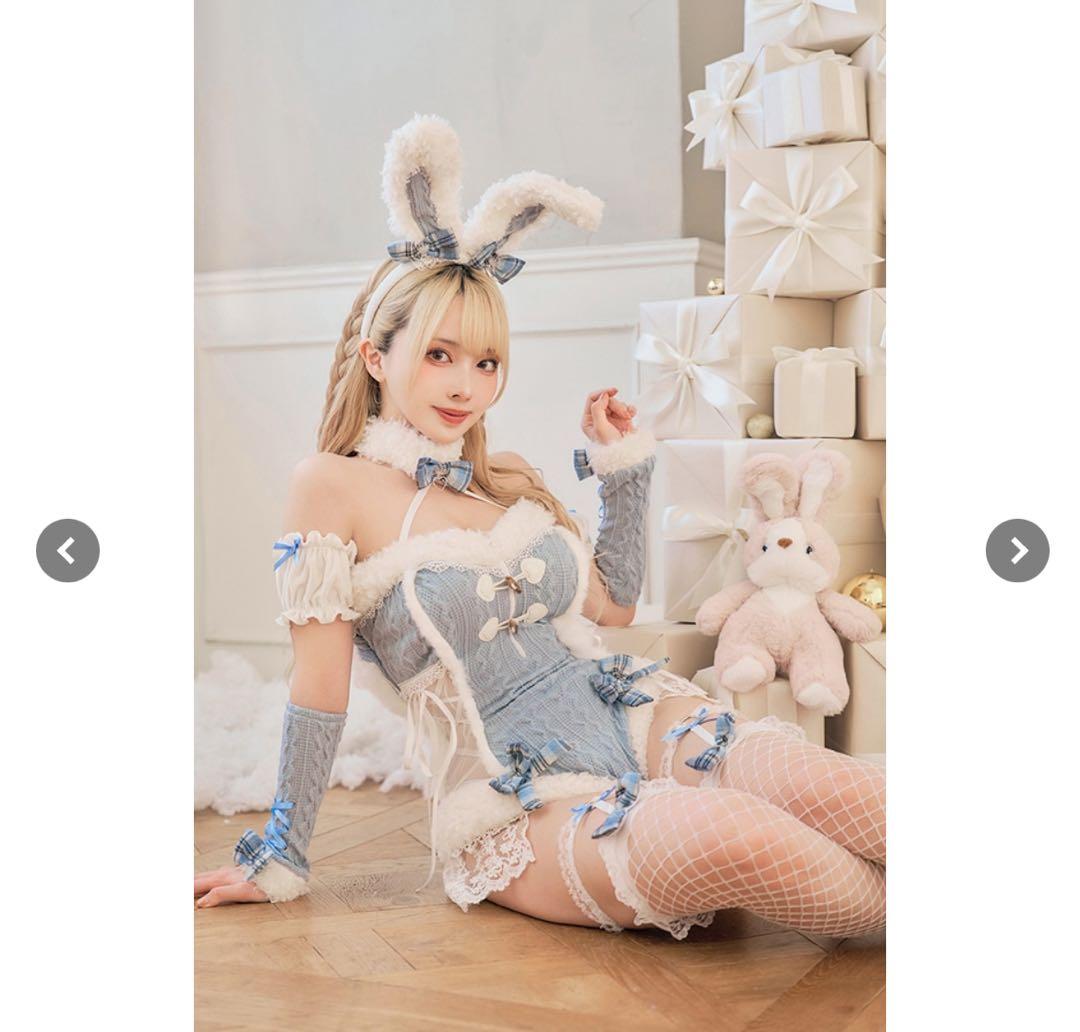 日までセール Malymoon メルトニットバニー バニーガール コスプレ衣装 セット 業界最安値に挑戦中！