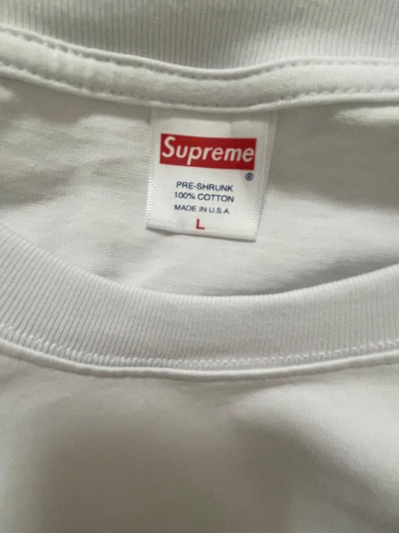 Supreme Aphex Twin 25SS プリントTシャツ ホワイト