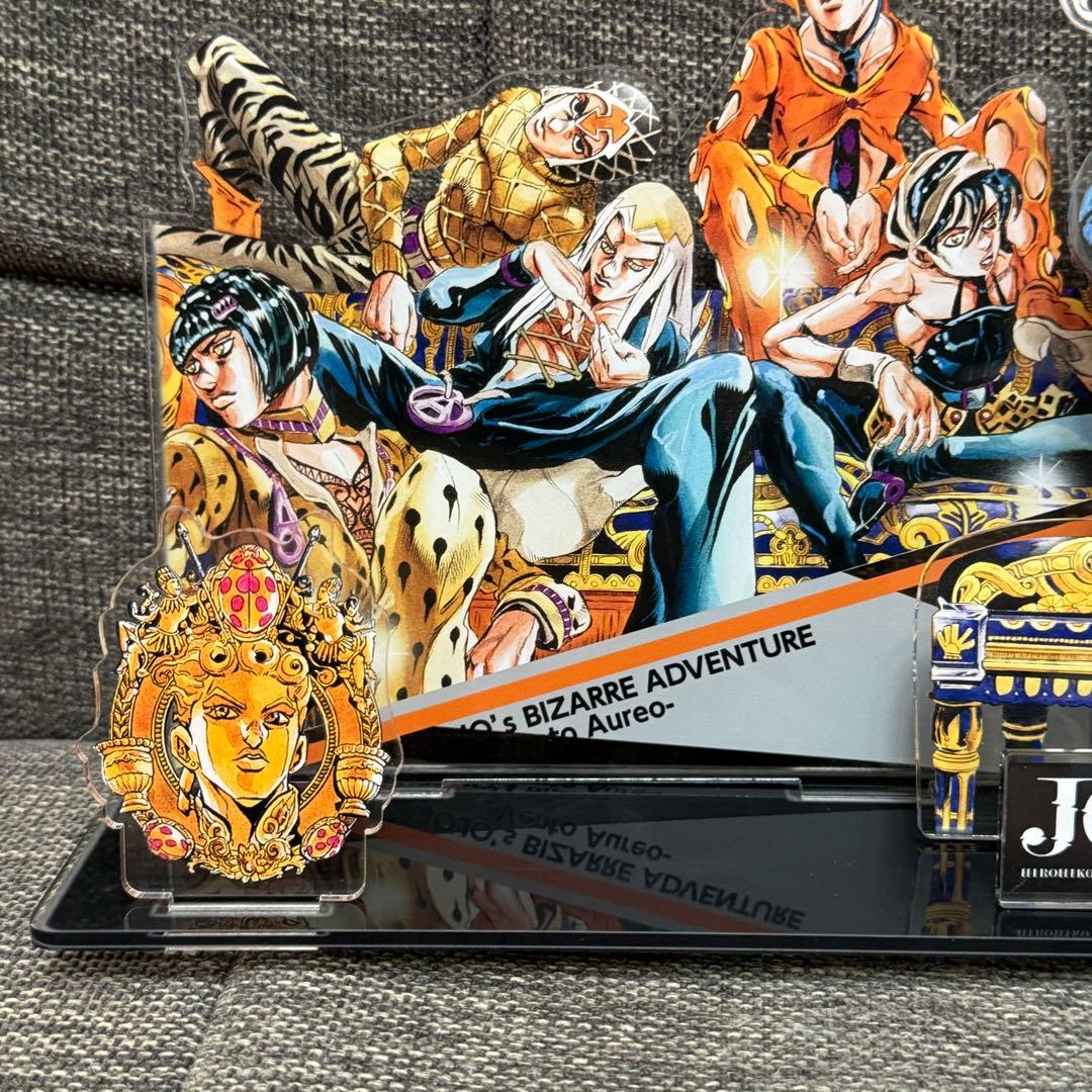 ジョジョの奇妙な冒険 5部 アクリルスタンド 荒木飛呂彦原画展