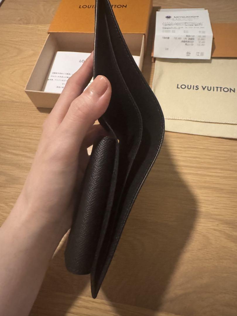 新品同様⭐︎Louis Vuitton ポルトフォイユ・マルコ NM ブラック