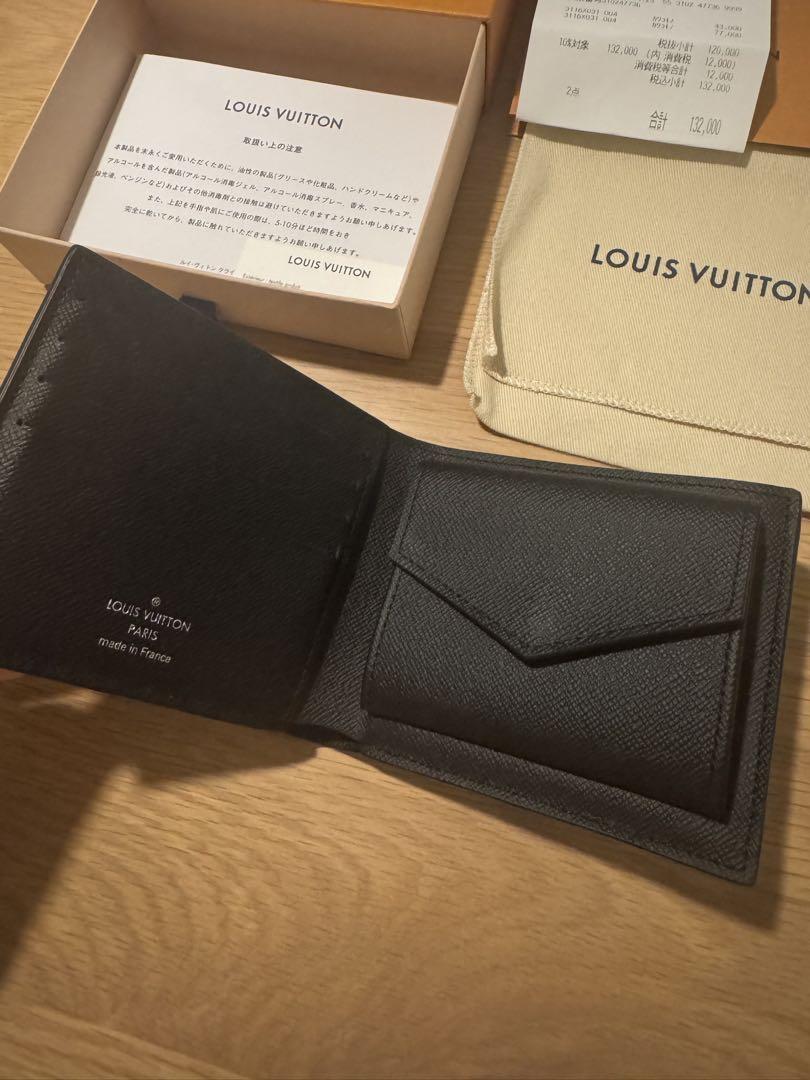 新品同様⭐︎Louis Vuitton ポルトフォイユ・マルコ NM ブラック