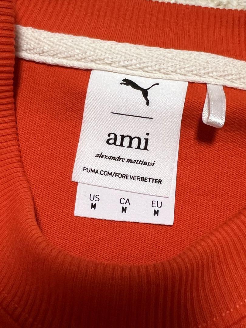 PUMA x AMI☆Graphic Teeプーマ アミ パリス コラボ 半袖Tシャツ