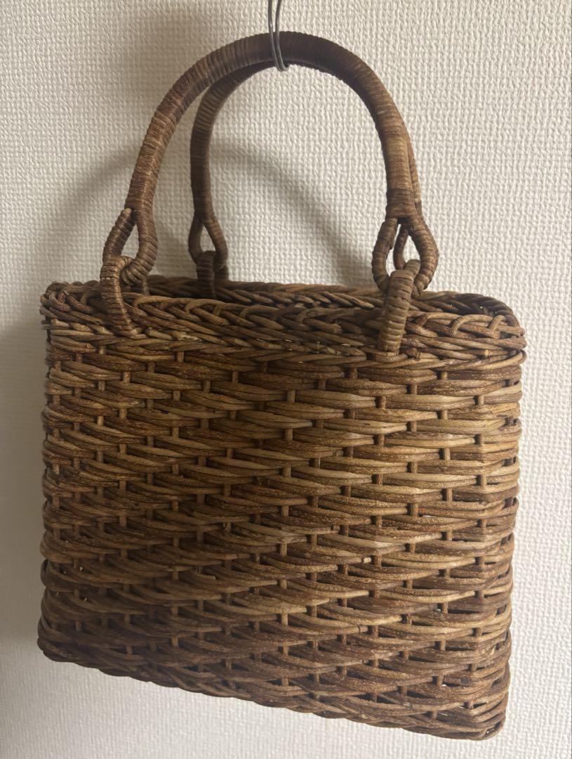カレンソロジー　宮本工芸　あけび蔓籠バック