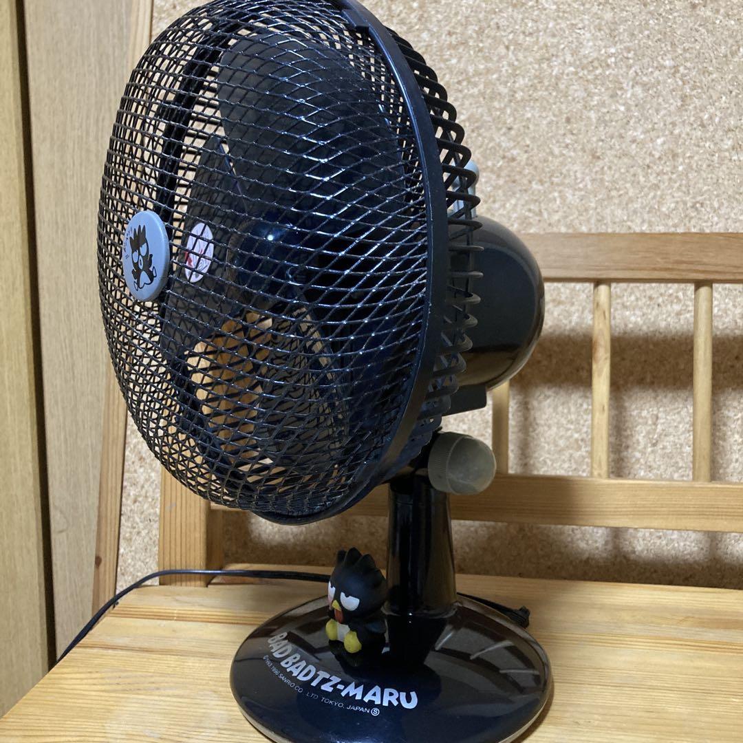 バッドばつ丸 ミニ卓上扇風機 昭和レトロ 激レア
