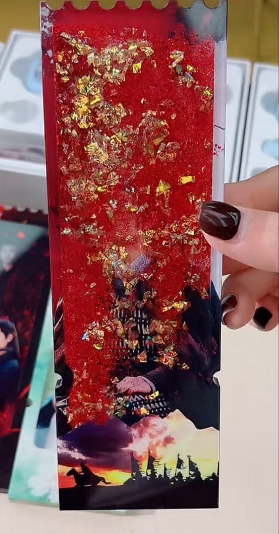 超大 王一博 肖戦 デザイン 流砂アクリル チケット❣️9点確認用❣️1218