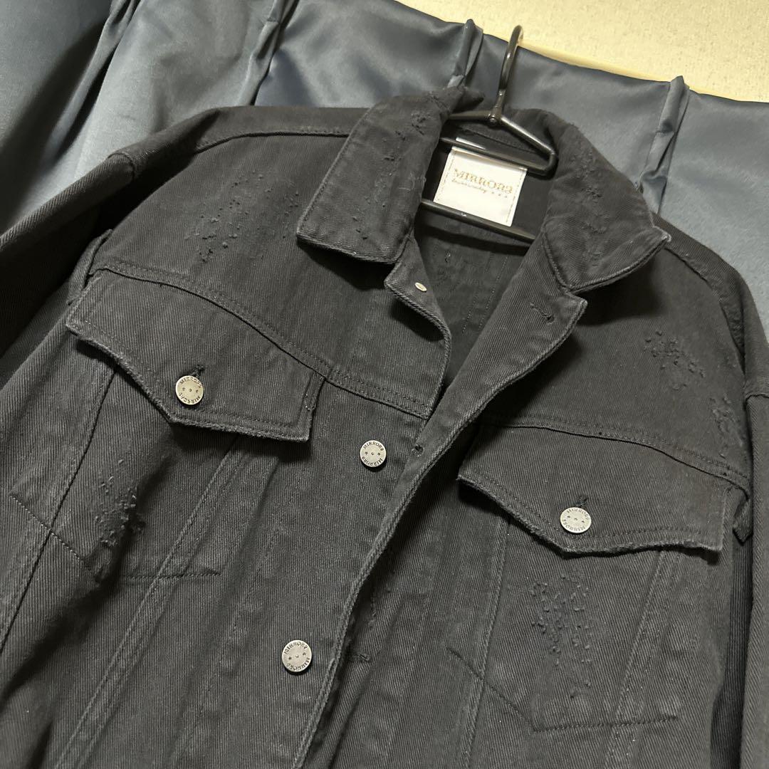 Denim jacket/BK デニムジャケット ブラック