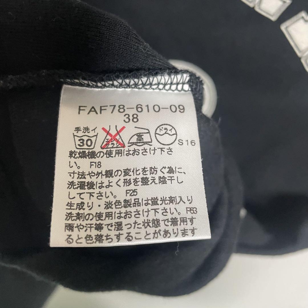 BURBERRY BLUE LABEL ブラック Tシャツ 38