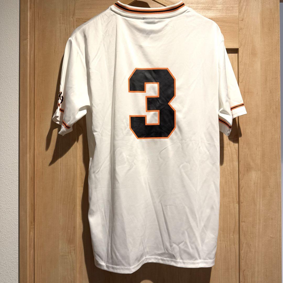 【新品未開封】巨人　長嶋茂雄　Tシャツ復刻版　ジャイアンツ 新品未開封品】長嶋茂雄 復刻デザイン Tシャツ 読売ジャイアンツ