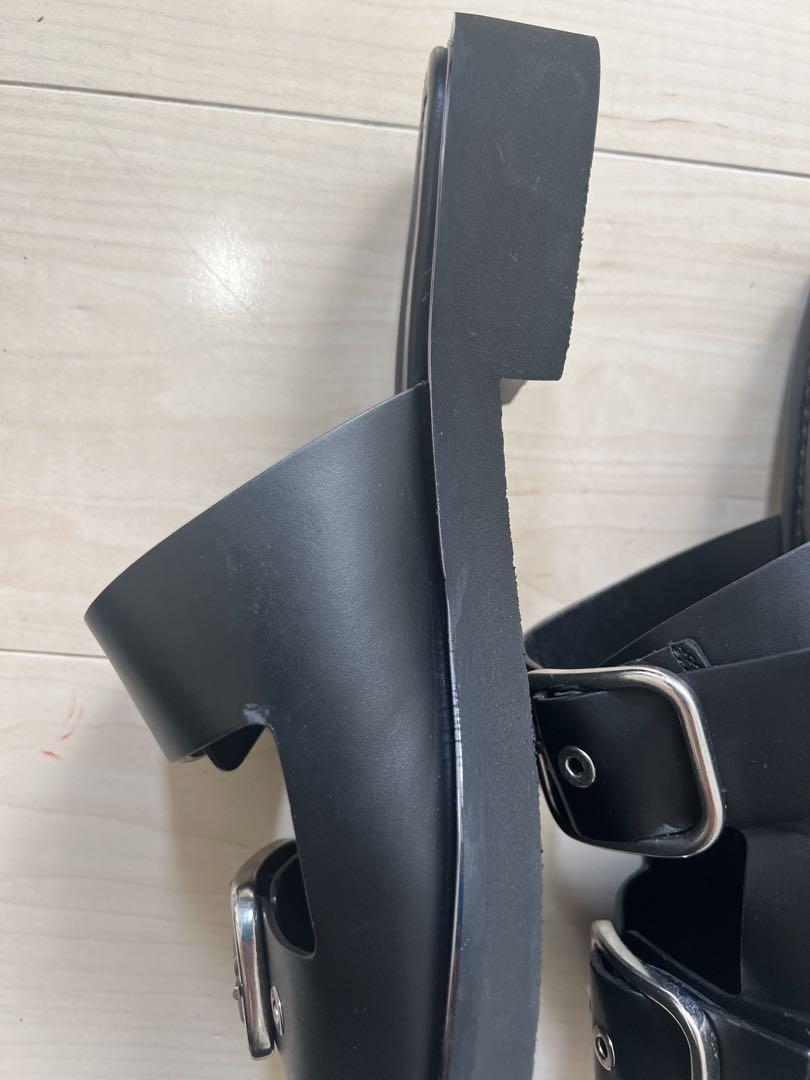 新品未使用 minelli ミネリ ストラップフラットサンダル 40