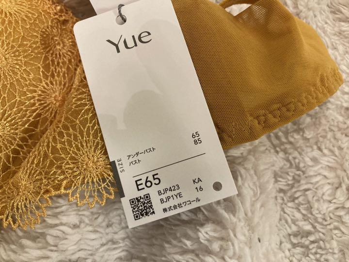 Yue（ユエ）ワコール 谷間を美しくメイク ３／４カップブラE65