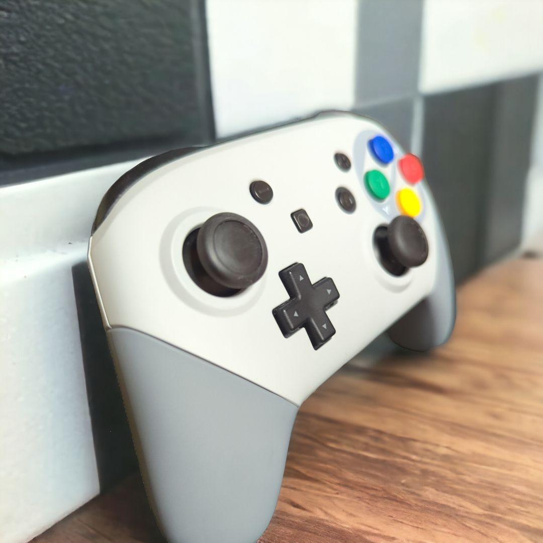 Nintendo Switch プロコン スーファミ カスタム  (シェル新品)
