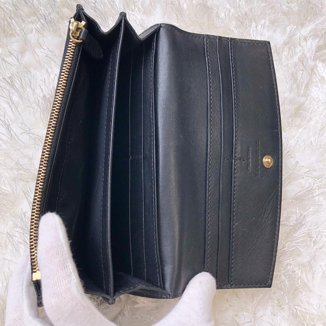 983 BURBERRY バーバリー 長財布ヒョウ柄 ノバチェック レオパード