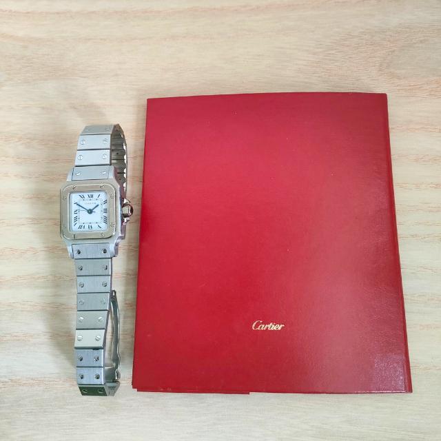 【カルティエ 】CARTIER サントス 腕時計 自動巻き式