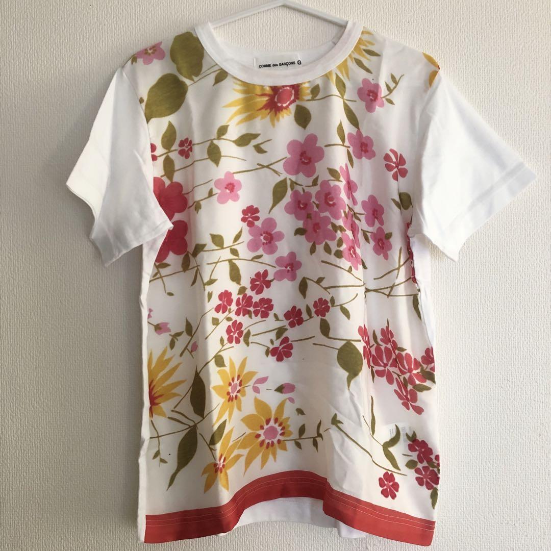 コムデギャルソンガール 花柄Tシャツ - メルカリ