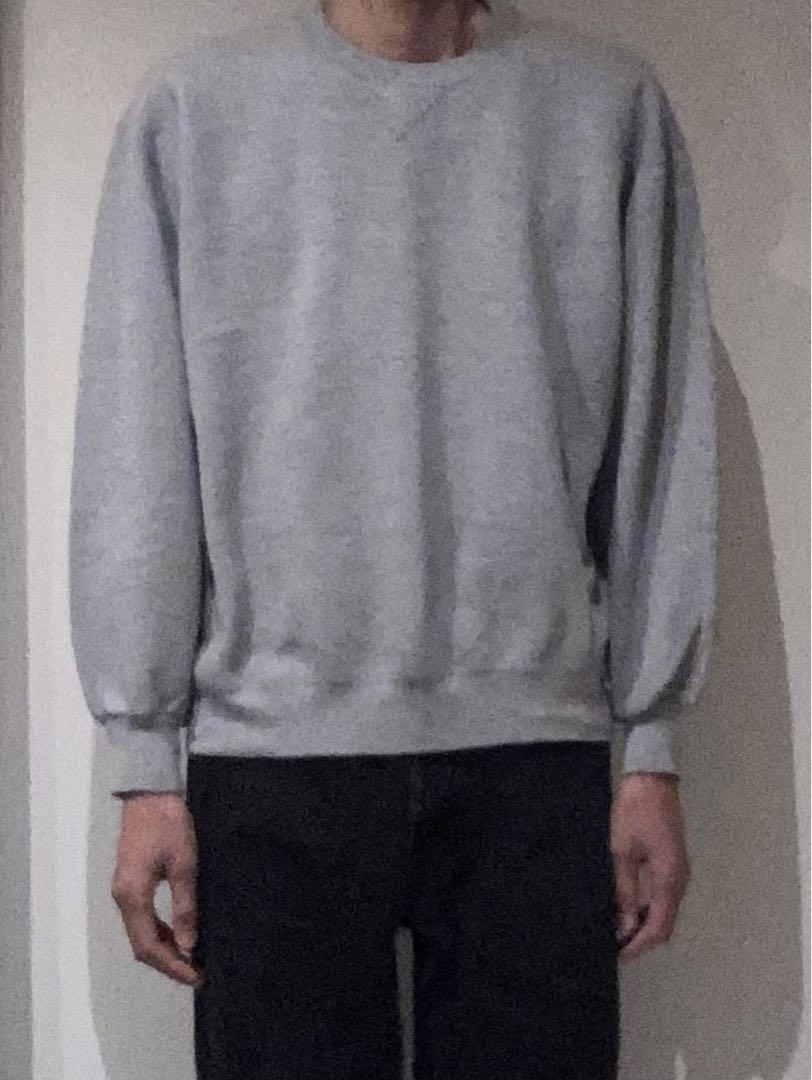 ほぼデッド　90s USA製　Russell ラッセル　スウェット　グレー　L