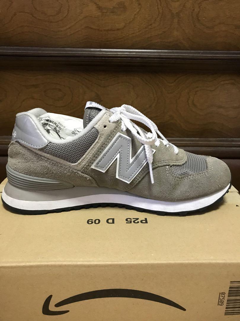 New Balance 574 24.5 クラシック　グレー