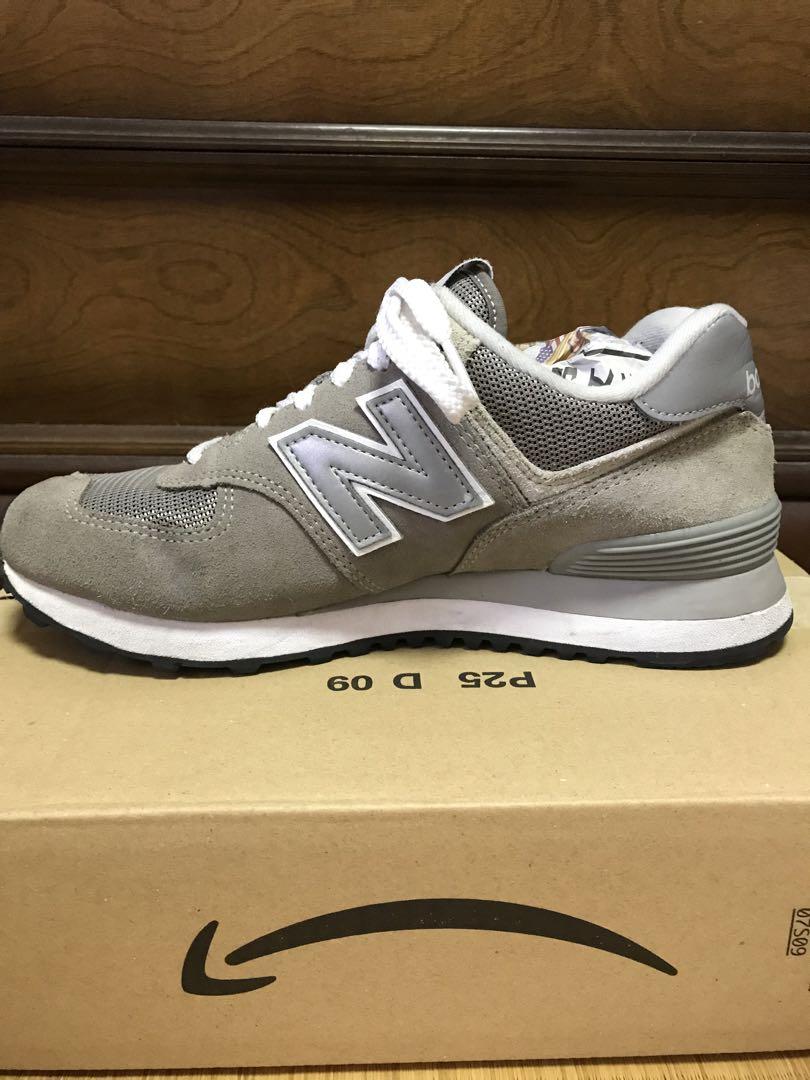 New Balance 574 24.5 クラシック　グレー