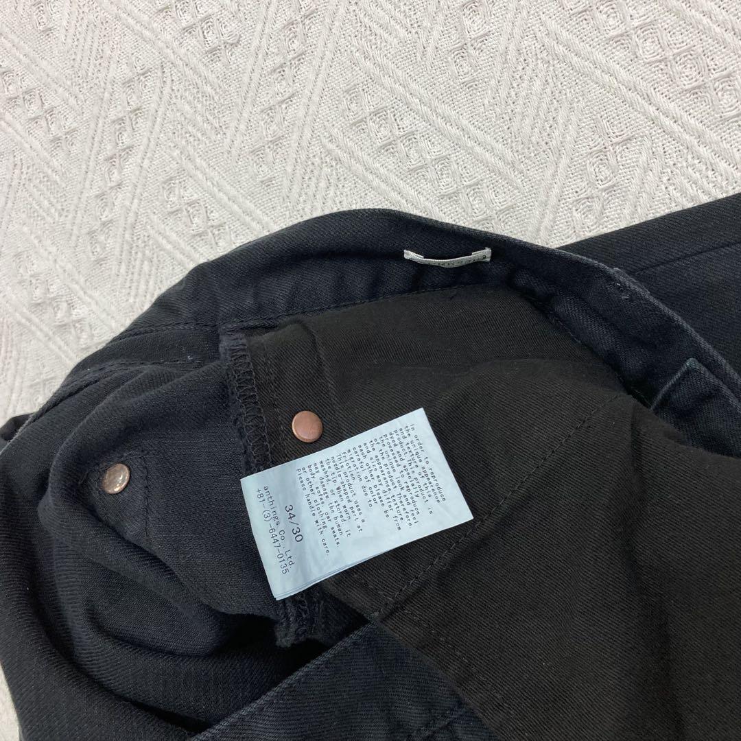 A.PRESSE 25ss No.37 Washed Wide Denim