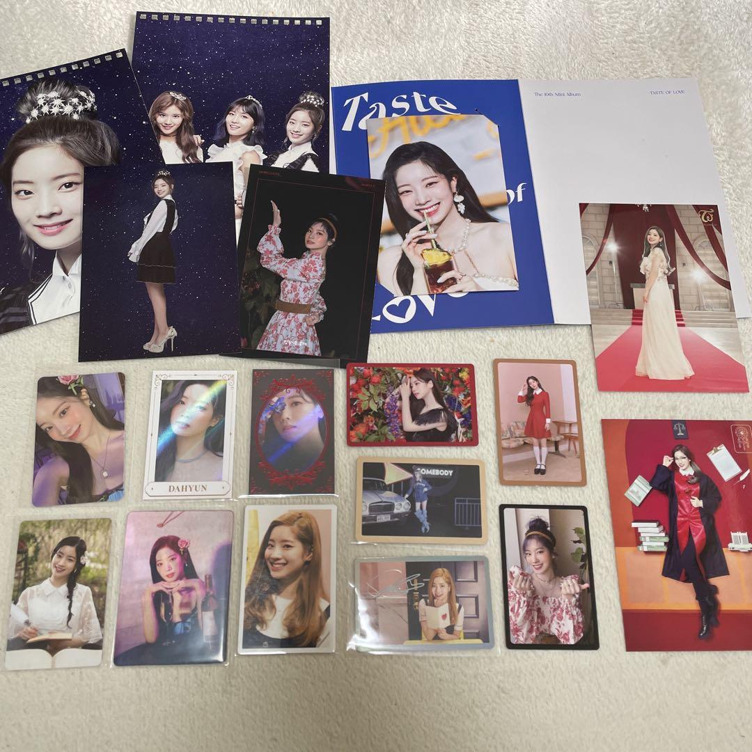 TWICE ダヒョン monograph ホロ レンチキュラートレカ トゥワイス