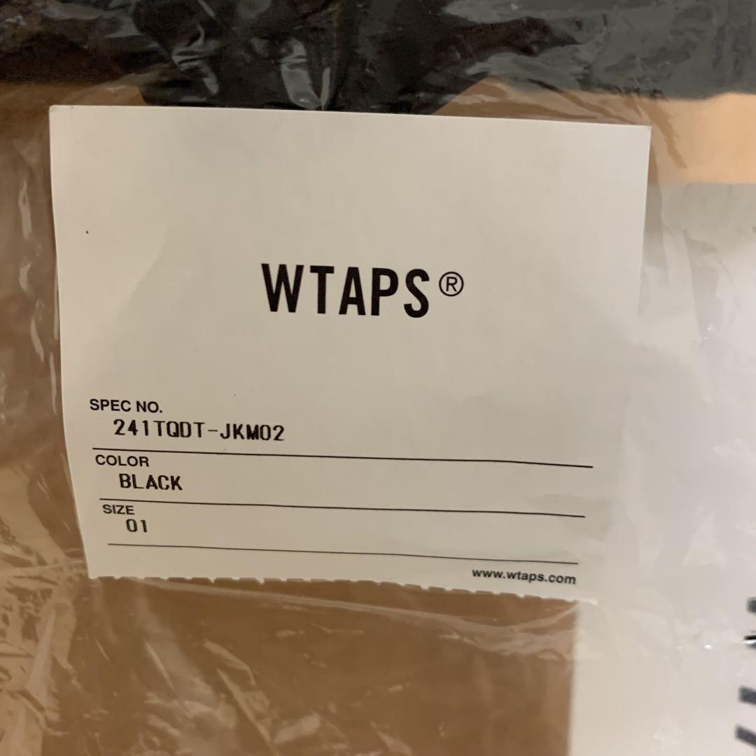 未使用　WTAPS コーチジャケット　ブラック　Sサイズ　ダブルタップス　黒