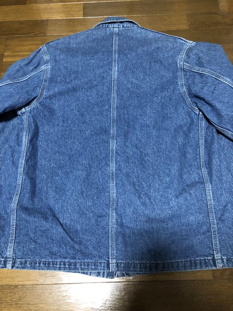 即決 美品 90s USA製 カーハート デニム カバーオール