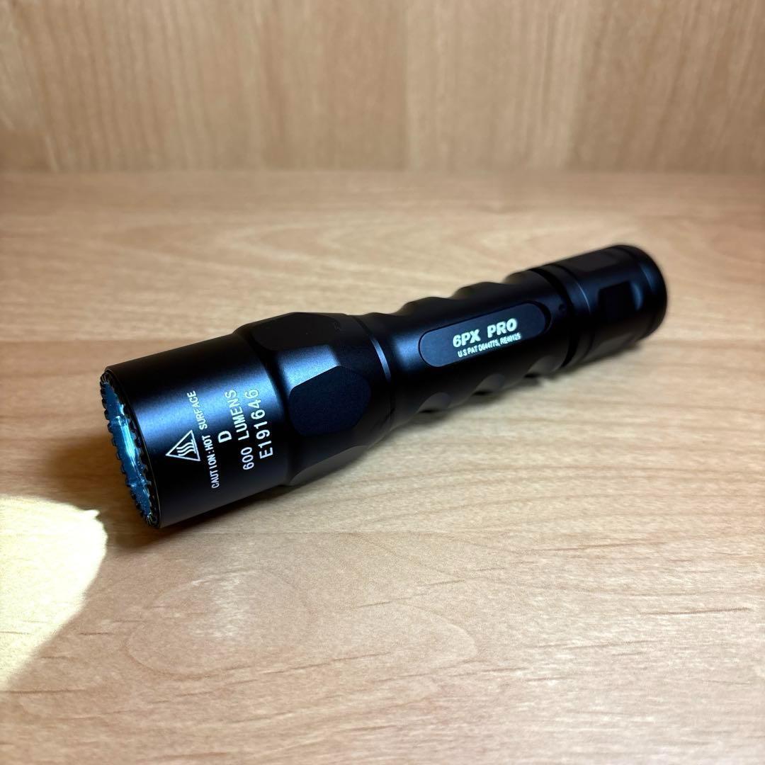 ライト・ランタン SUREFIRE 6PX PRO 6PX-D-BK 600lm