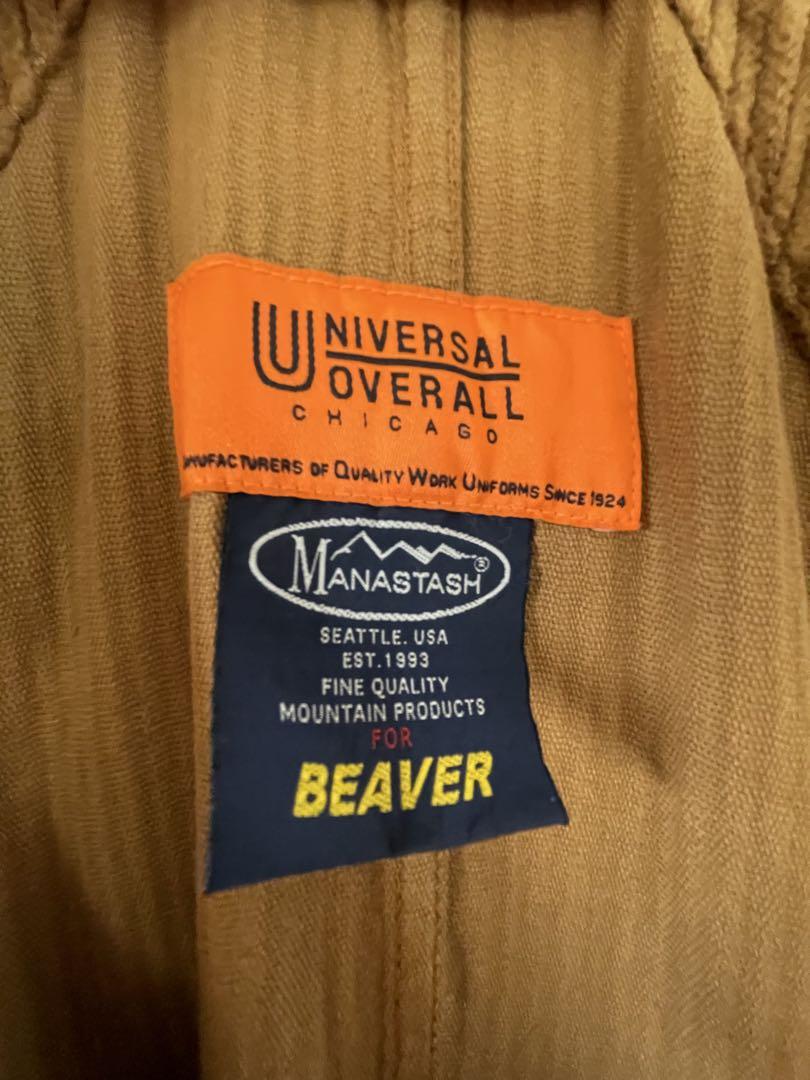 universal overall✖️Manastashサロペット　サコッシュ付き