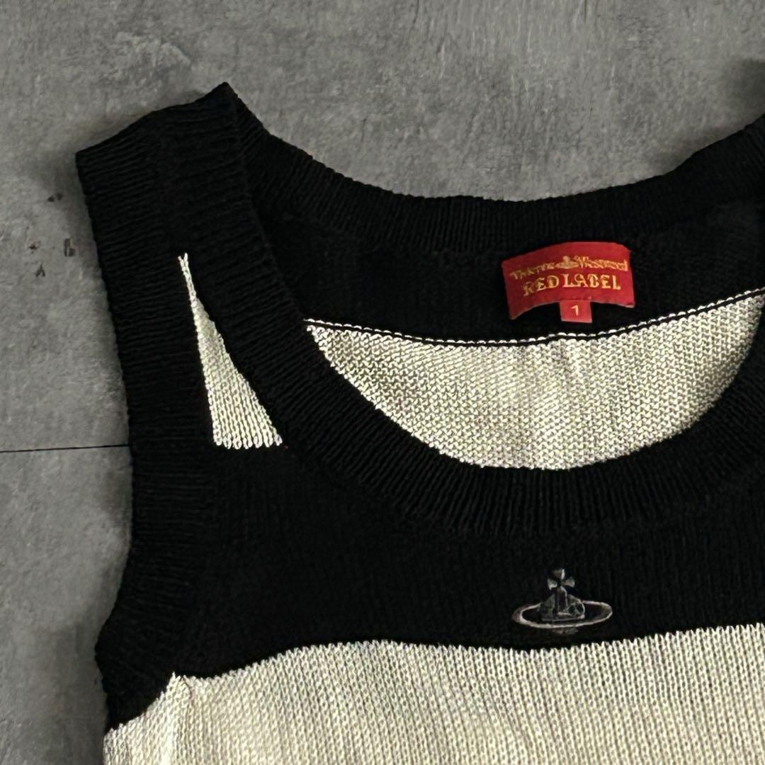 vivienne westwood REDLABELボーダーニットチュニック