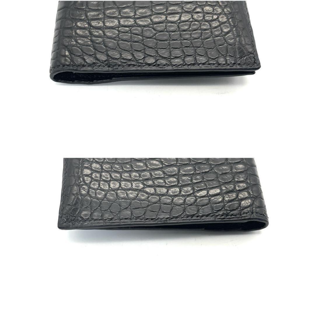 最高級◆極美品◆HERMES ベアンクラシック アリゲーター レザー 新型金具