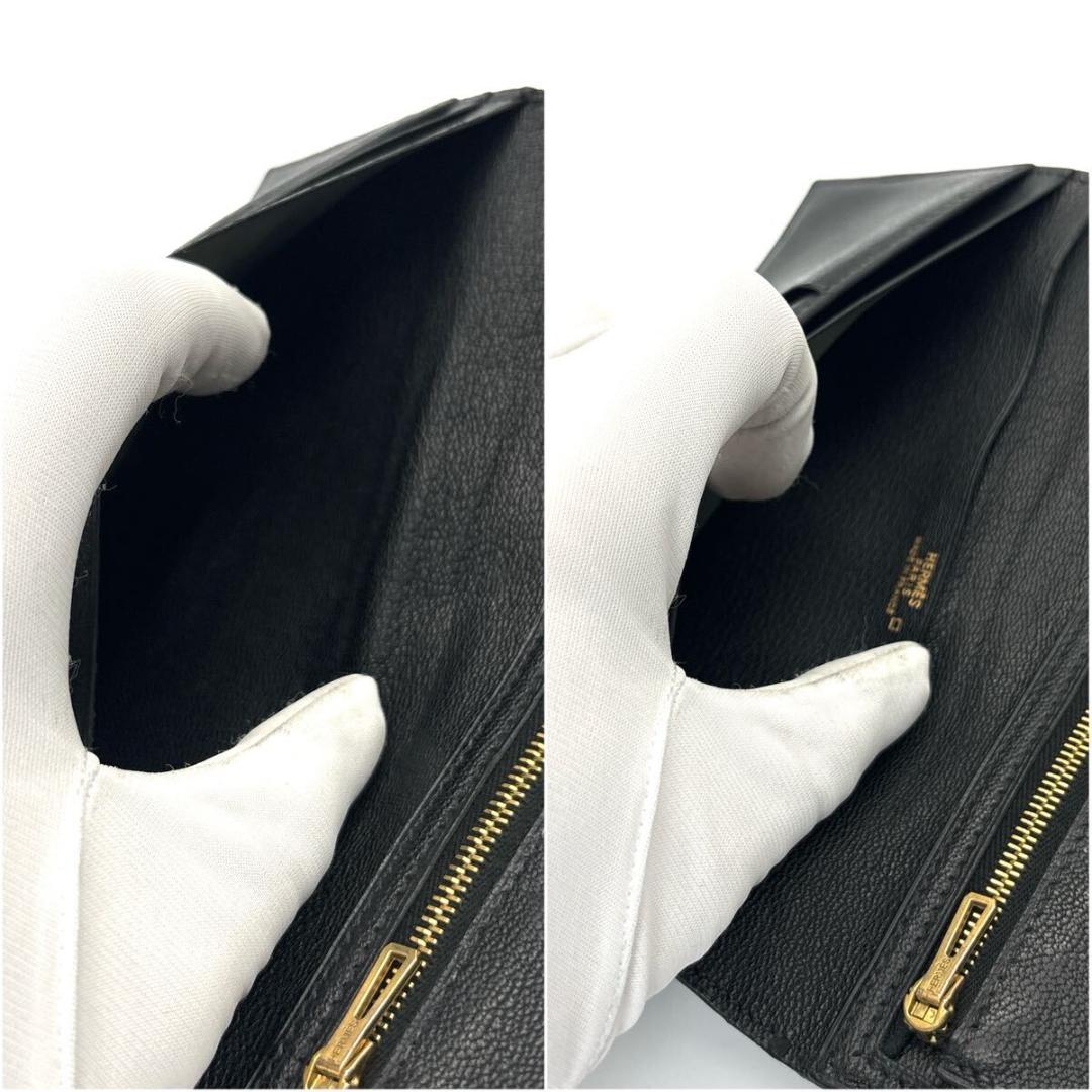 最高級◆極美品◆HERMES ベアンクラシック アリゲーター レザー 新型金具