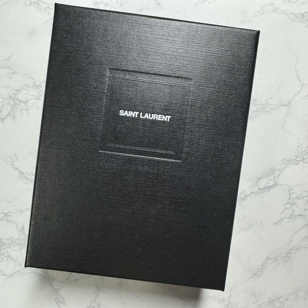 Saint Laurent 三つ折りミニ財布/超美品