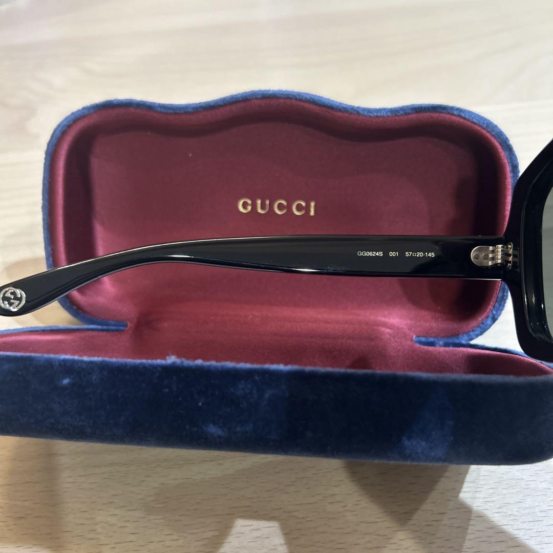 GUCCI GG0624S 001ブラック サングラス