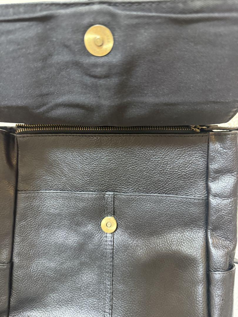 【美品】Sarai カウレザーリュック｜シンプル×上品な本革バックパック