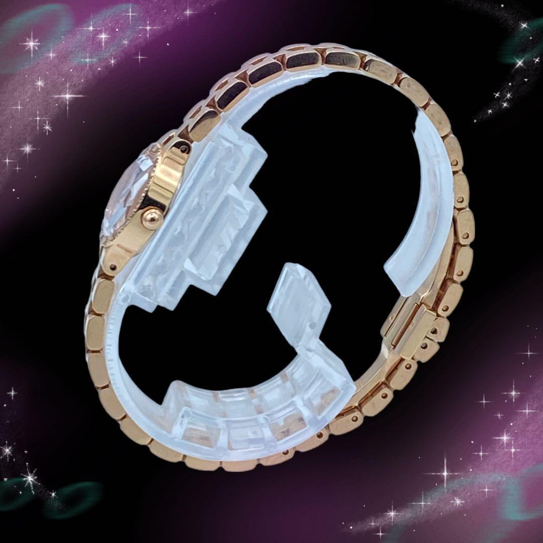 《超美品　稼動品》サマンサティアラ　ダイヤベゼル　カットガラス　レディース腕時計 awardsandwinners.com